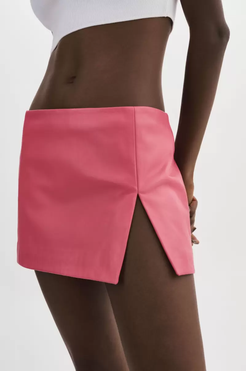 Lamarque Skirts Odelina | Leather Mini Skirt Vintage Rosie Women - 1