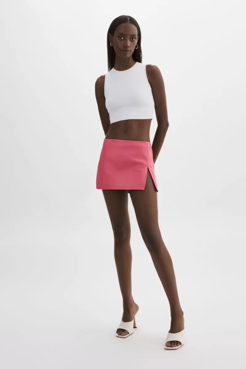 Lamarque Skirts Odelina | Leather Mini Skirt Vintage Rosie Women - 2