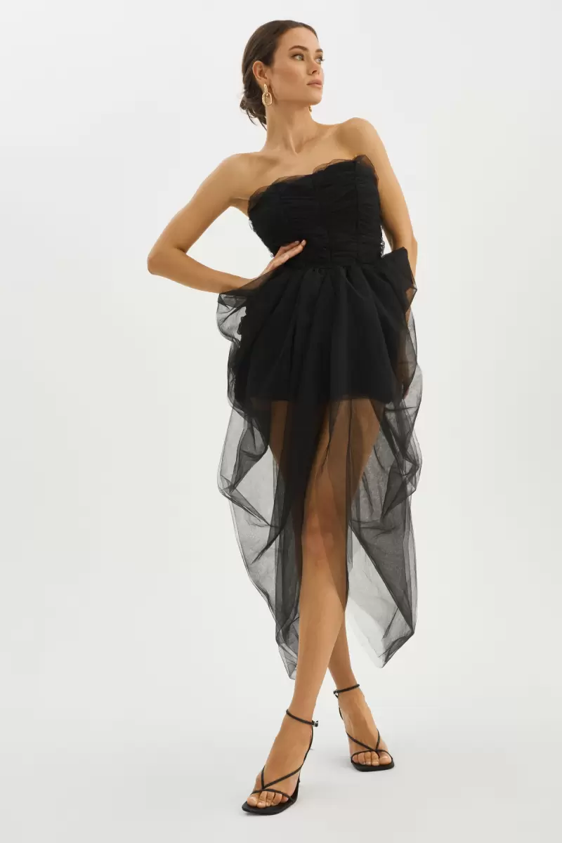 Easy Black Lamarque Pixie | Tulle Dress Dresses Women - 1