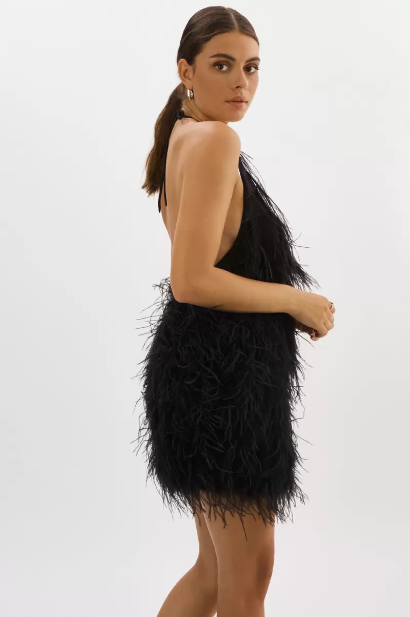 Lamarque Deal Women Solveig | Feather Dress Dresses Black - 2