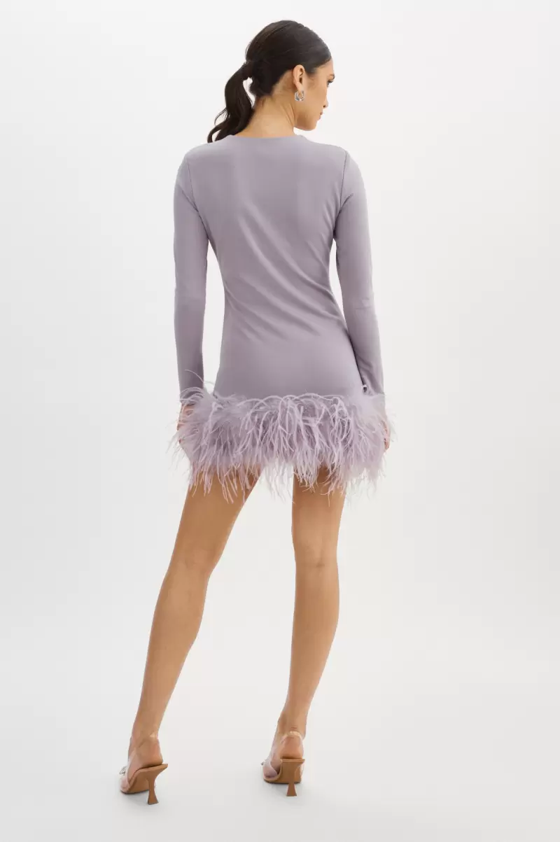 Bahira | Mini Dress Lamarque Dresses Women Lavender Convenient - 4