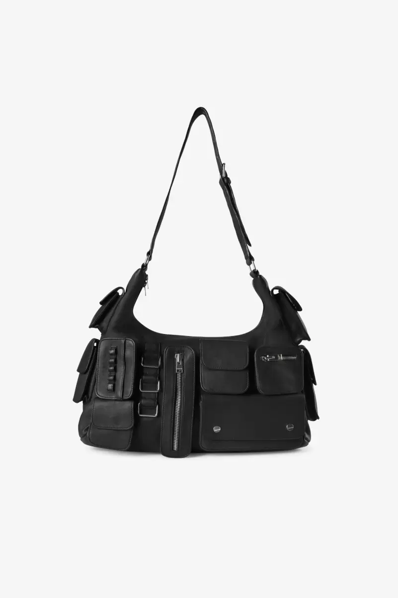 Accessories Seamless Lolita | Leather Cargo Bag Women Lamarque Black
