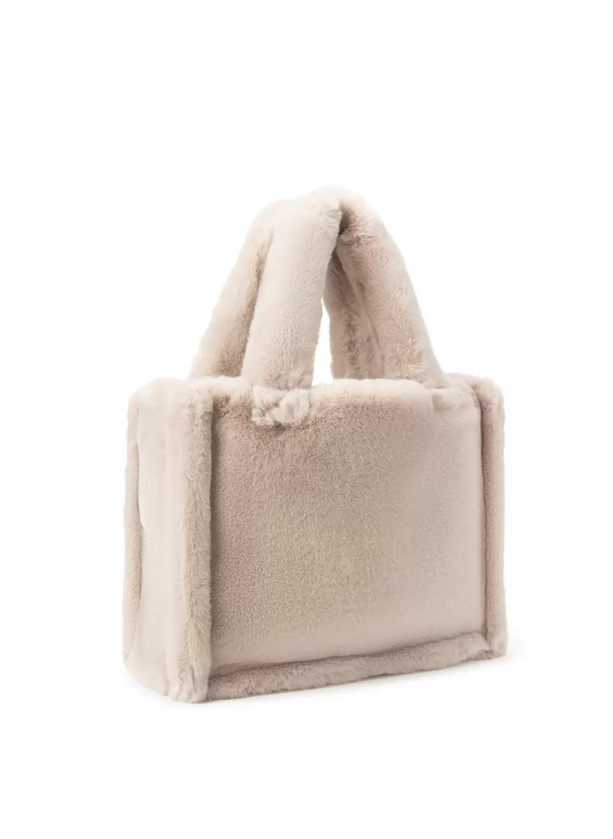 Bone Women Lamarque Deal Jade Faux Fur Tote Bag Accessories - 1