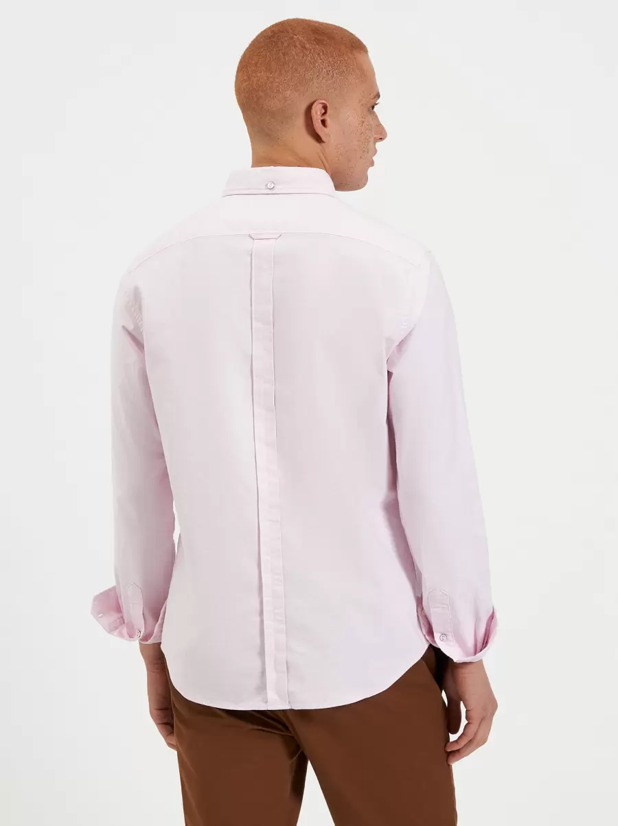 Shirts Men Ben Sherman Brighton Oxford Organic Shirt - Dusty Pink Dusty Pink Sturdy - 7