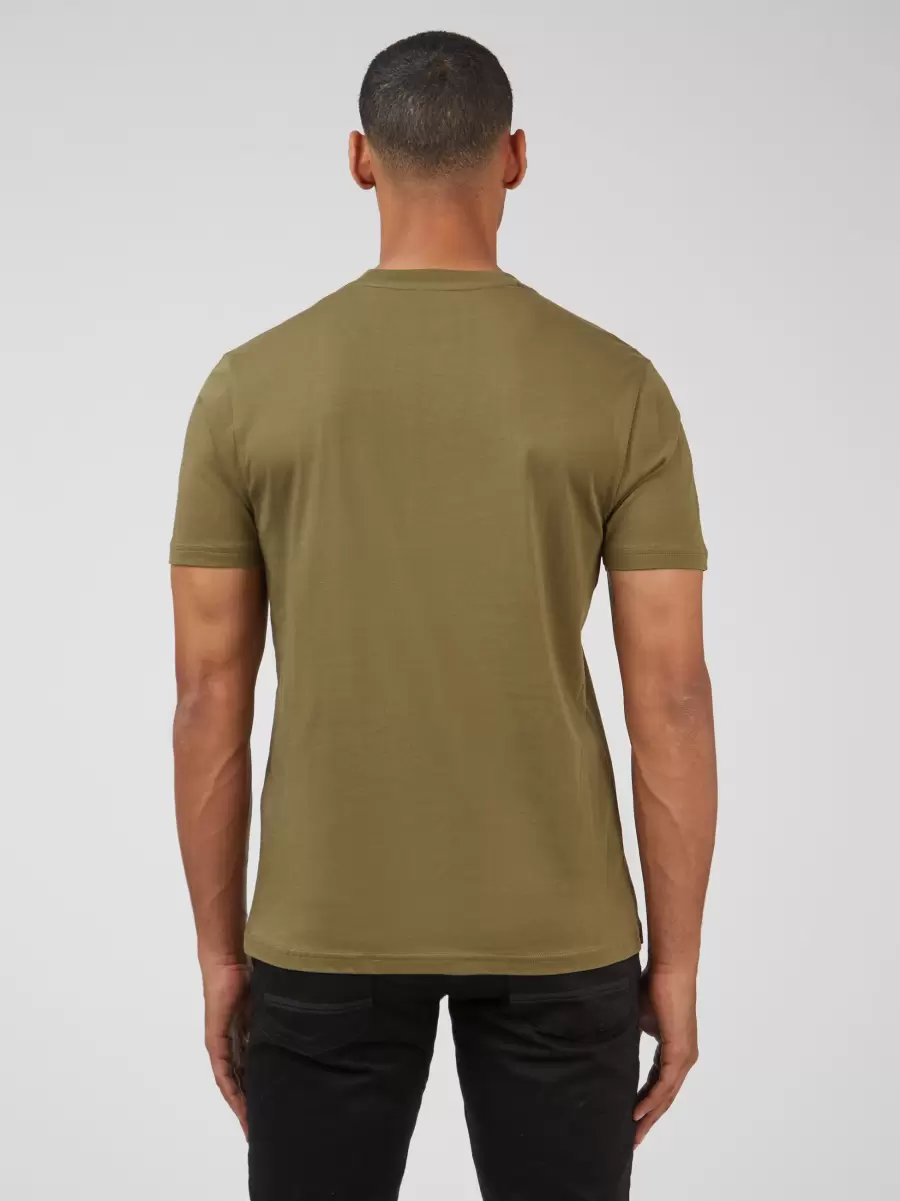 Organic Jersey Culture Graphic Tee - Camouflage T-Shirts & Graphic Tees Purchase Camouflage Men Ben Sherman - 3