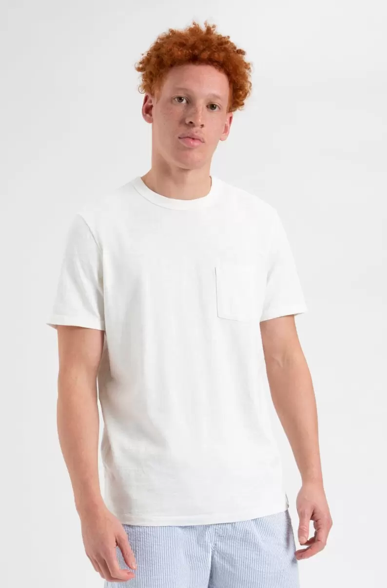 T-Shirts & Graphic Tees Men Ben Sherman White Garment Dye Beatnik Short-Sleeve T-Shirt - White Expert