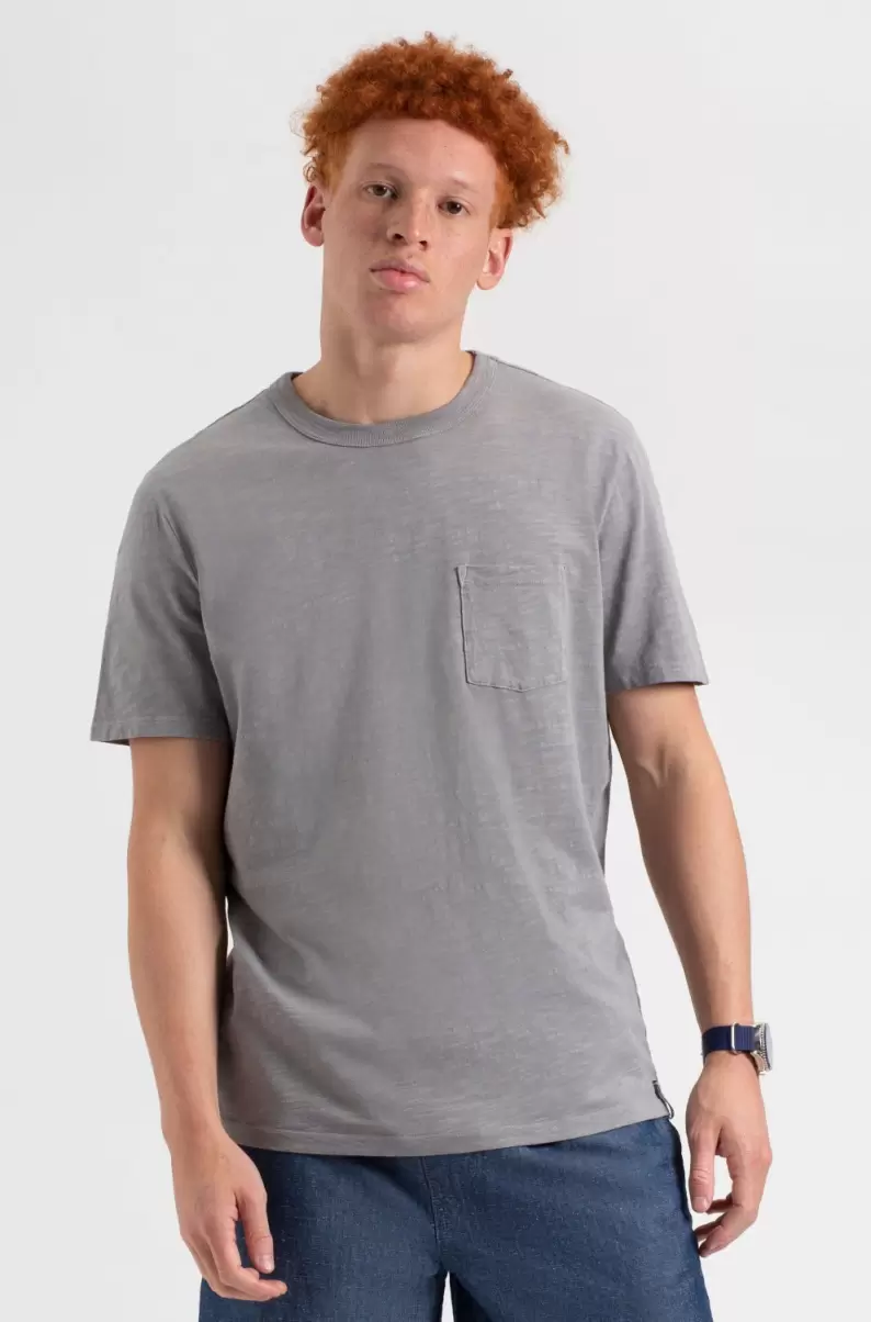Top-Notch T-Shirts & Graphic Tees Men Zinc Ben Sherman Garment Dye Beatnik Short-Sleeve T-Shirt - Zinc