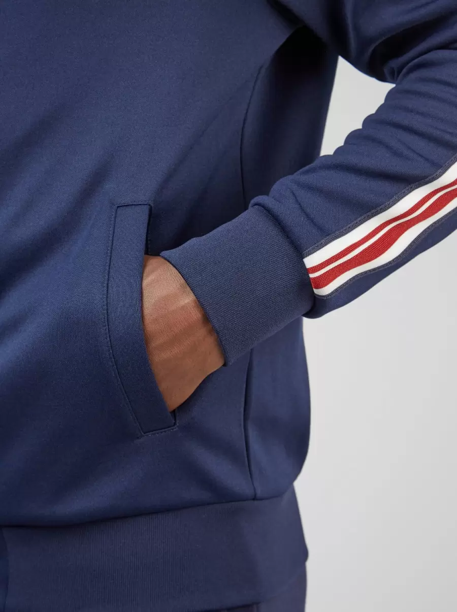Jackets & Outerwear Signature Zip-Through Track Jacket - Marine Ben Sherman Reliable Marine Men - 10
