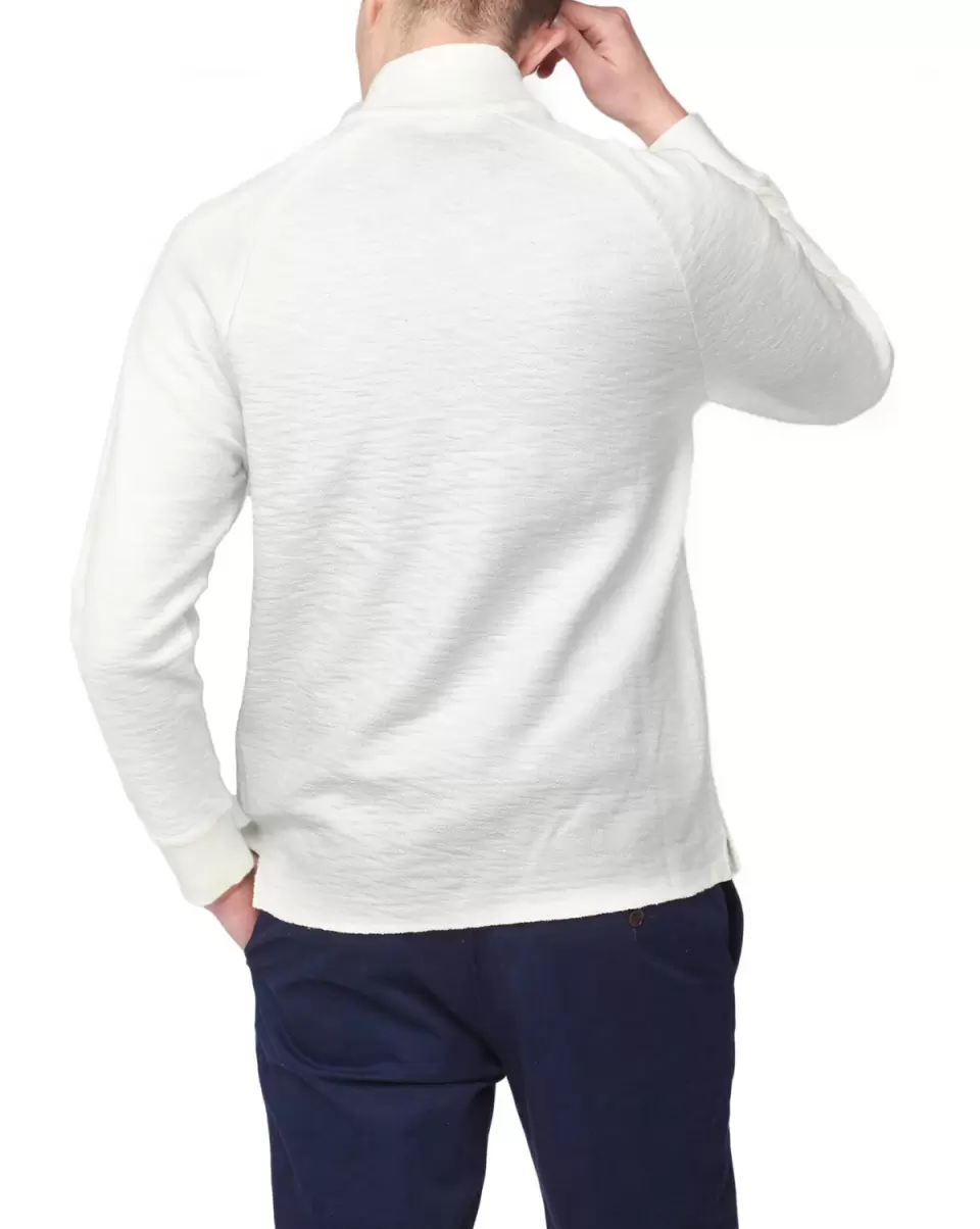 Sweatshirts & Hoodies Men Value B By Ben Sherman Loopback Jersey Sweatshirt - Ivory Ivory - 1