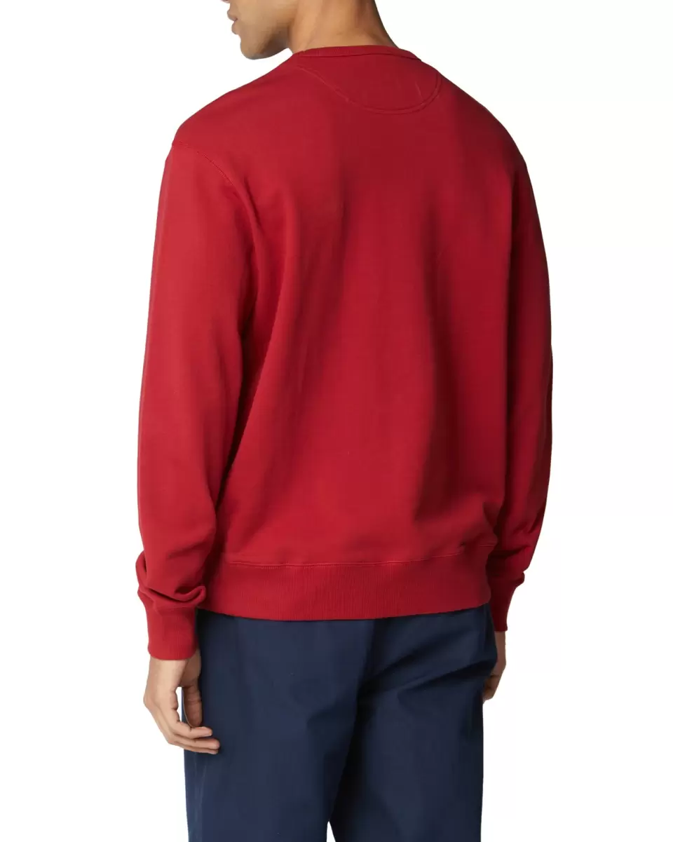 Redefine Men Red Signature Logo Sweatshirt - Red Ben Sherman Sweatshirts & Hoodies - 1