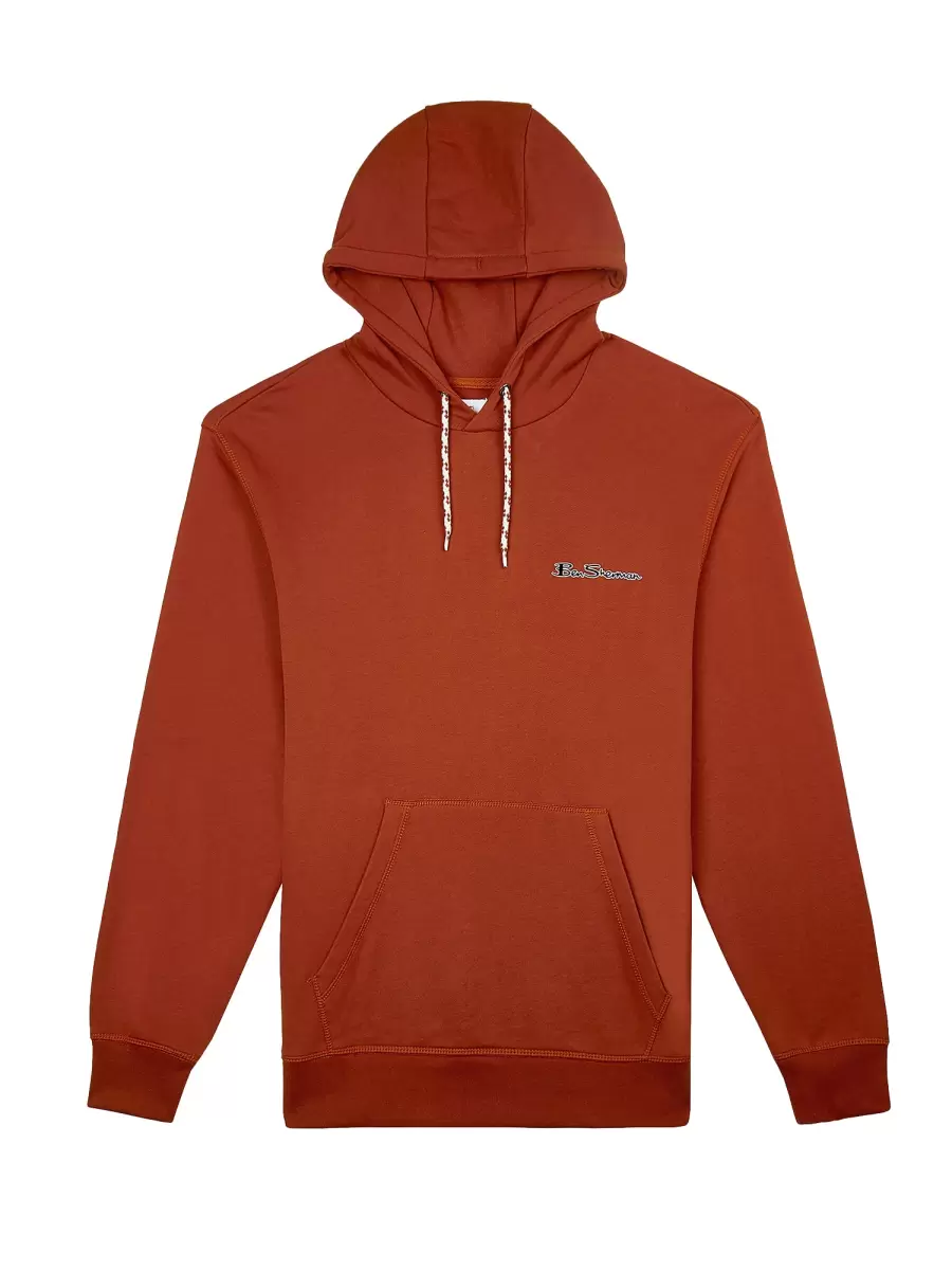 Sweatshirts & Hoodies Cinnamon Professional Ben Sherman Logo Hoodie - Cinnamon Men - 5