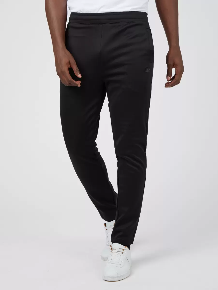 Joggers & Track Pants Versatile Black B By Ben Sherman Tricot Track Pant - Black Men