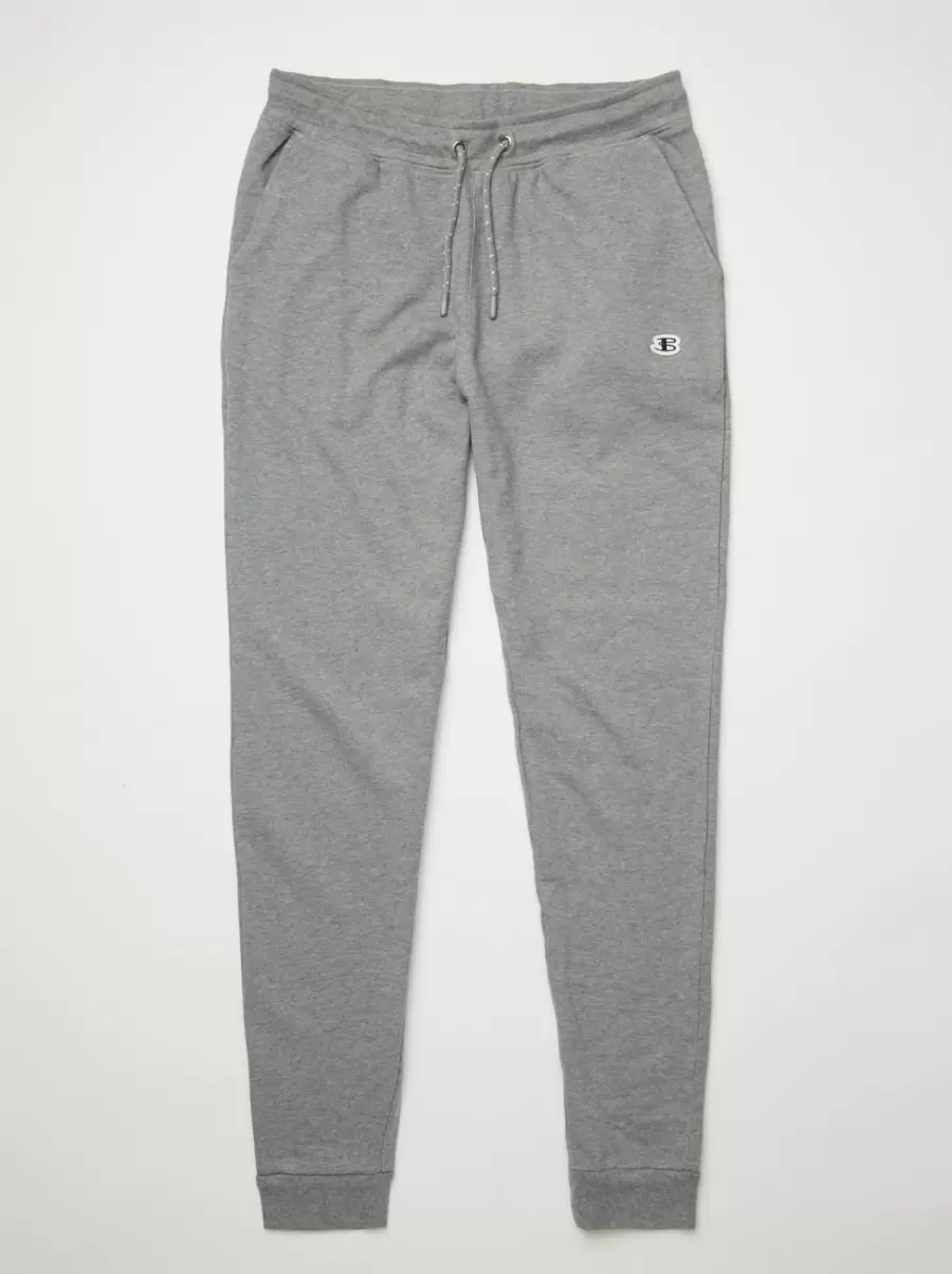 Men Tailor-Made Steel|Marine Joggers & Track Pants B By Ben Sherman Drawcord Jogger Pant - Steel - 4