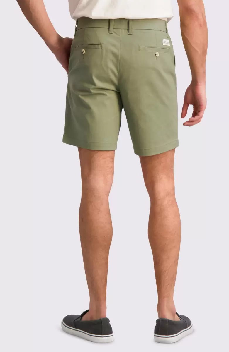 Ben Sherman High-Quality Men Shorts Signature Chino Shorts - Veviter Vetiver - 1
