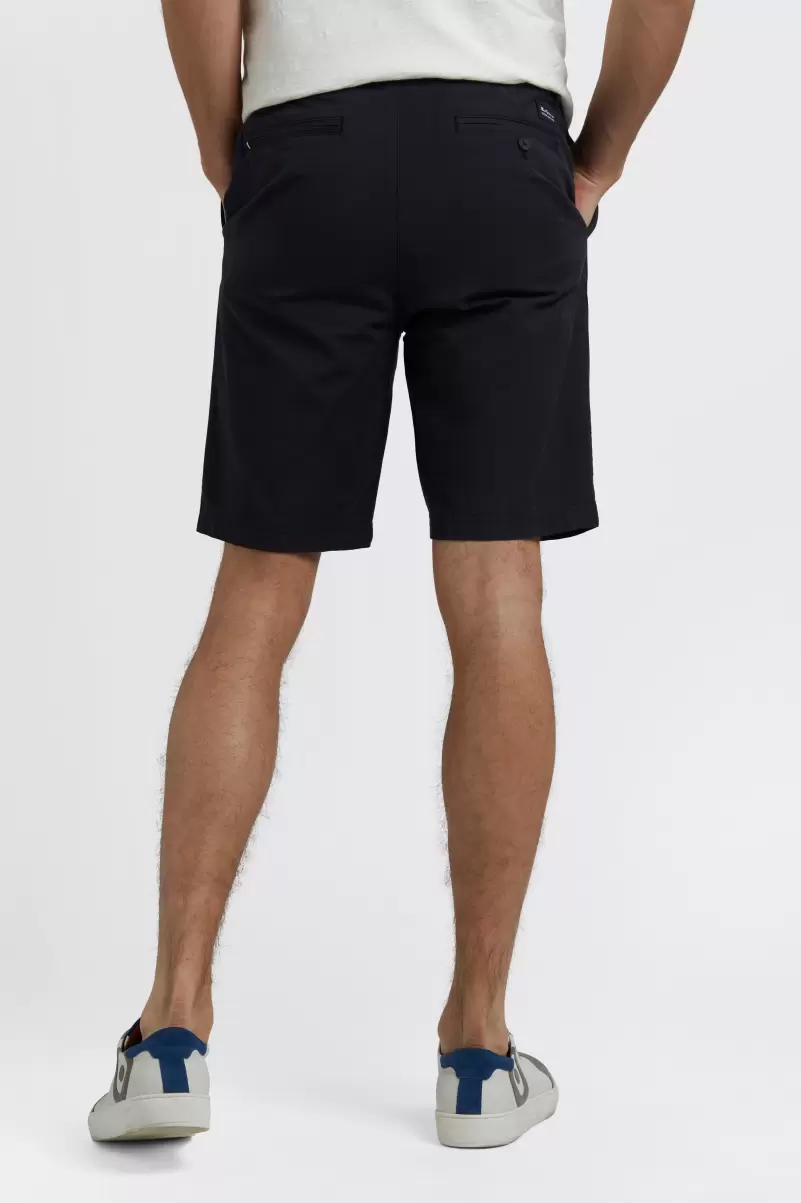 Modern Men Black Shorts Ben Sherman Everyday Slim Fit Chino Short - Black - 2