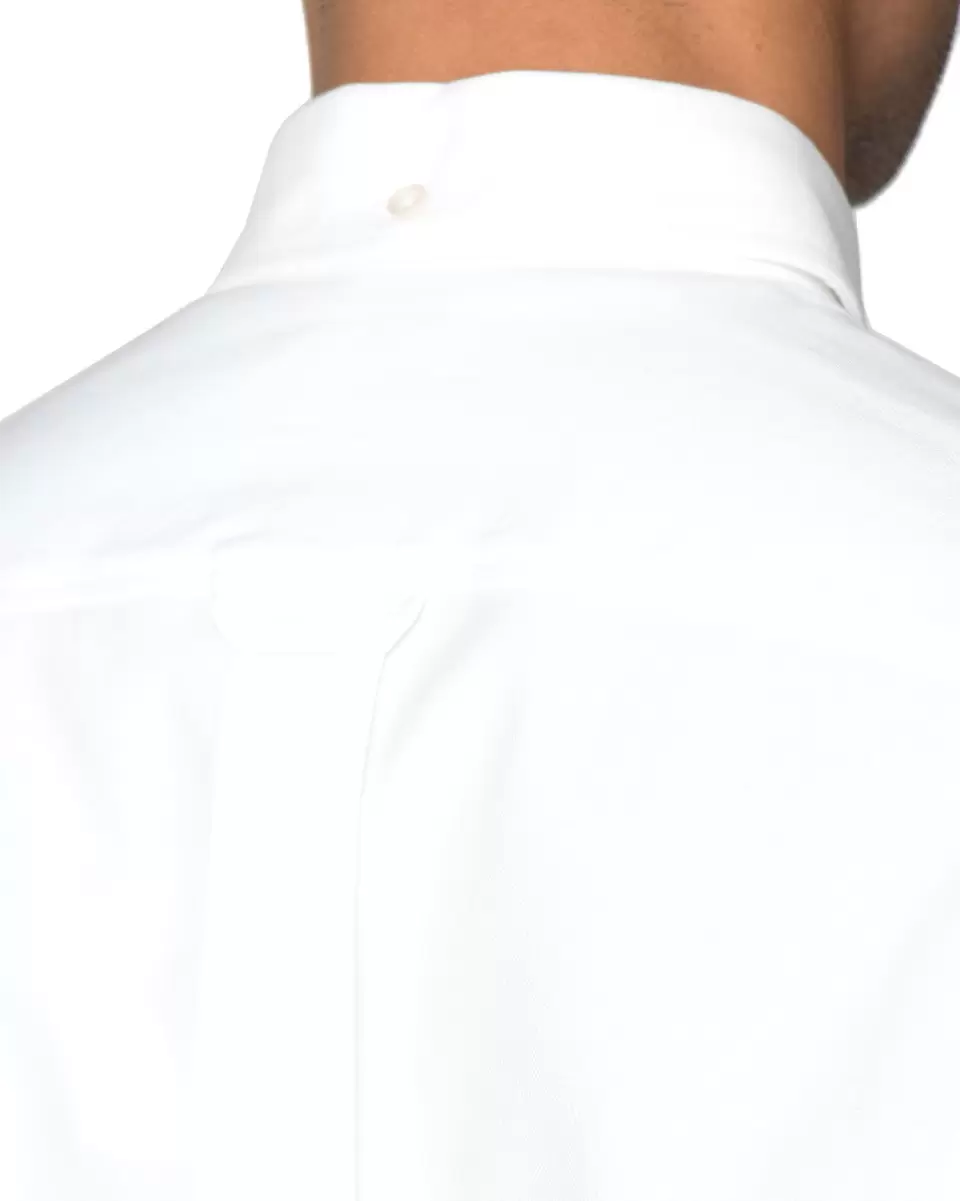 Long-Sleeve Archive Benny Shirt - White Ben Sherman Long Sleeve Shirts Men White Sturdy - 2