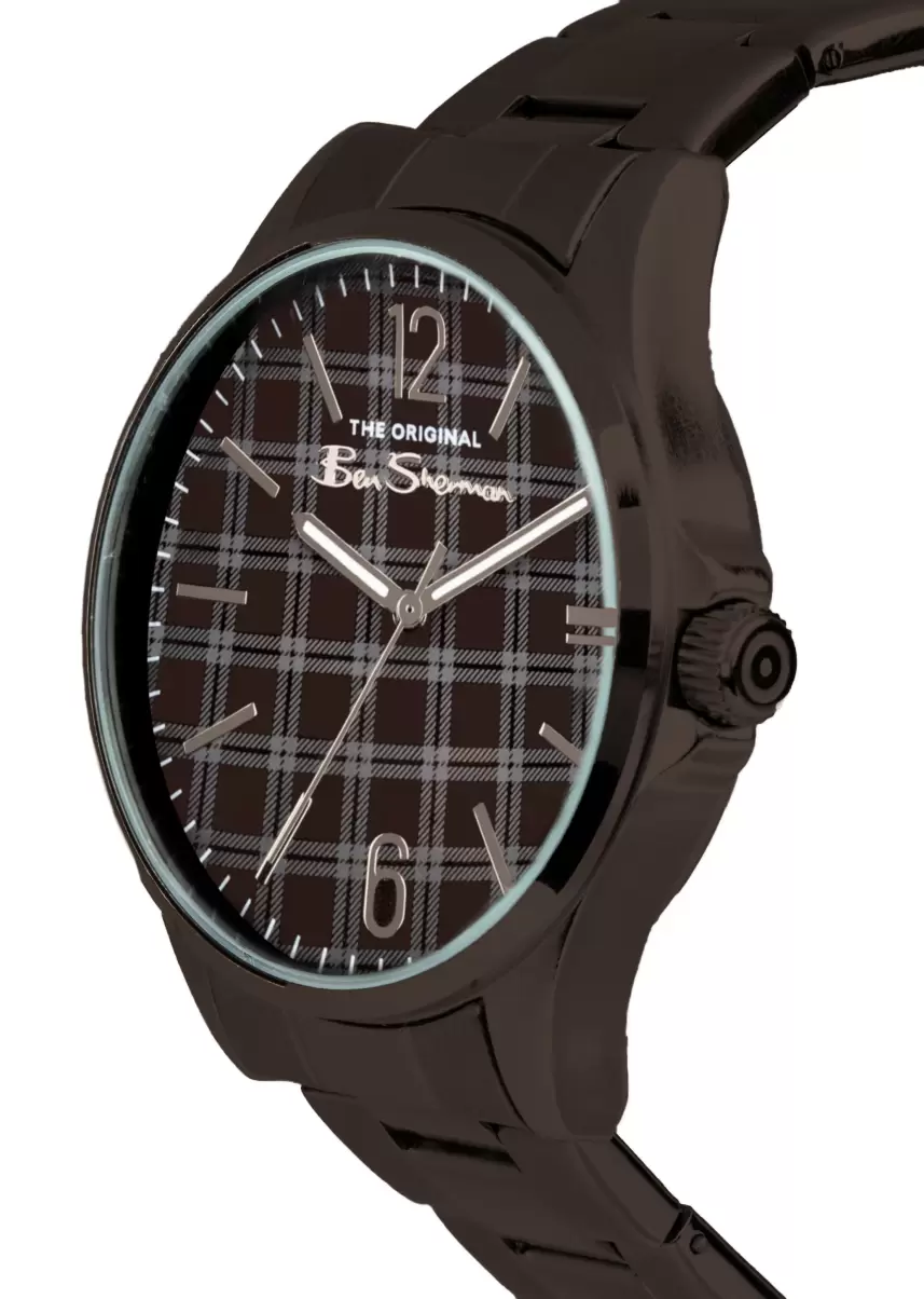 Men's Bracelet Watch, 41Mm - Black/Black/Black Men Ben Sherman Black/Black/Black Watches Introductory Offer - 1