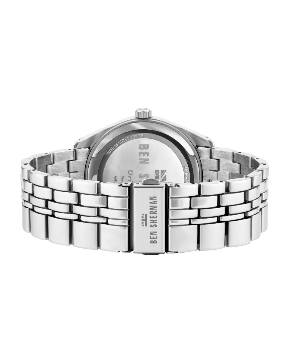 Men's Carnaby Mod Watch - Silver Men Silver Luxurious Ben Sherman Watches - 2