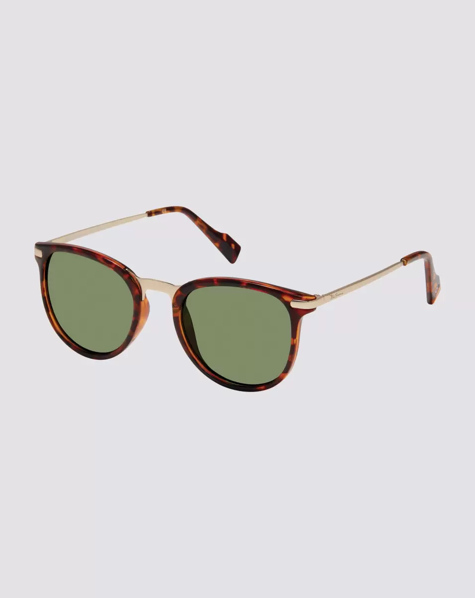 Trusted Tortoise Men Ben Sherman Hugo Polarized Eco-Green Sunglasses - Tortoise Sunglasses
