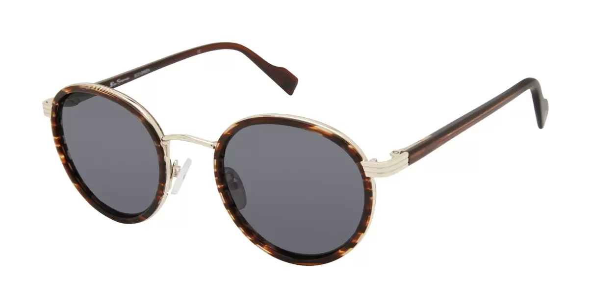 Brown Lowest Ever Sunglasses Manchester Polarized Round Eco Sunglasses - Brown Men Ben Sherman - 1