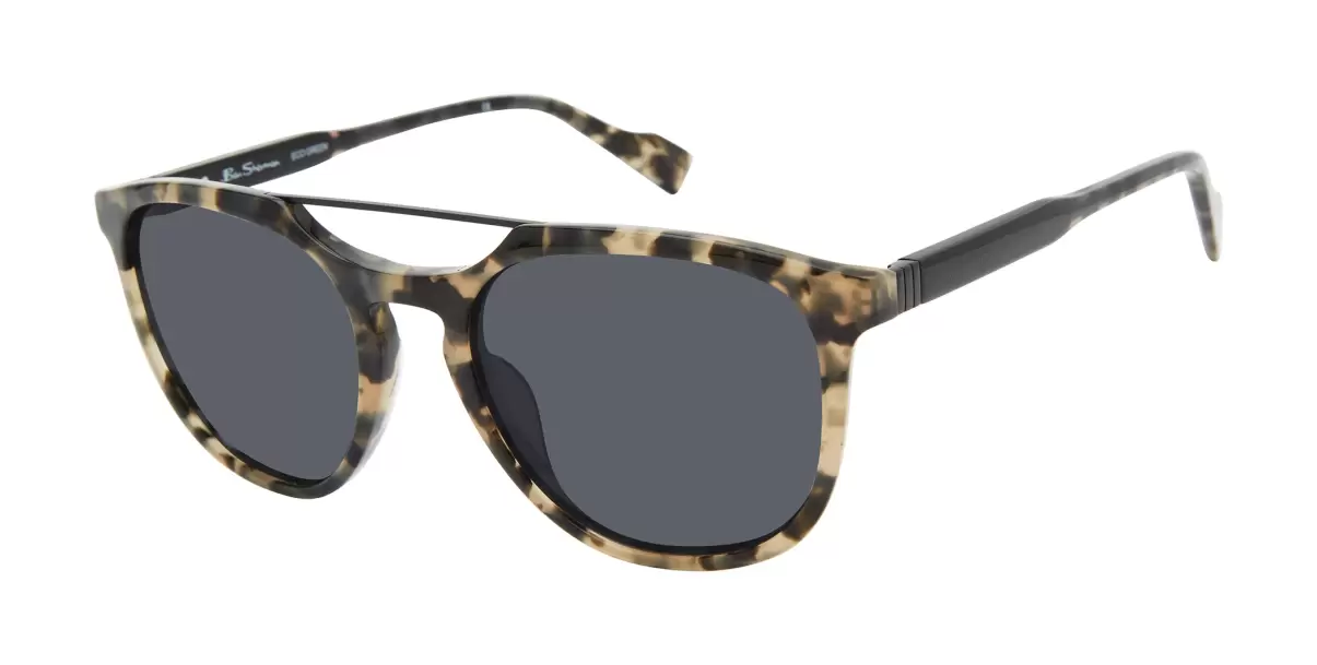 Tortoise Queensway Polarized Eco Sunglasses - Tortoise Sunglasses Men Ben Sherman Personalized - 1
