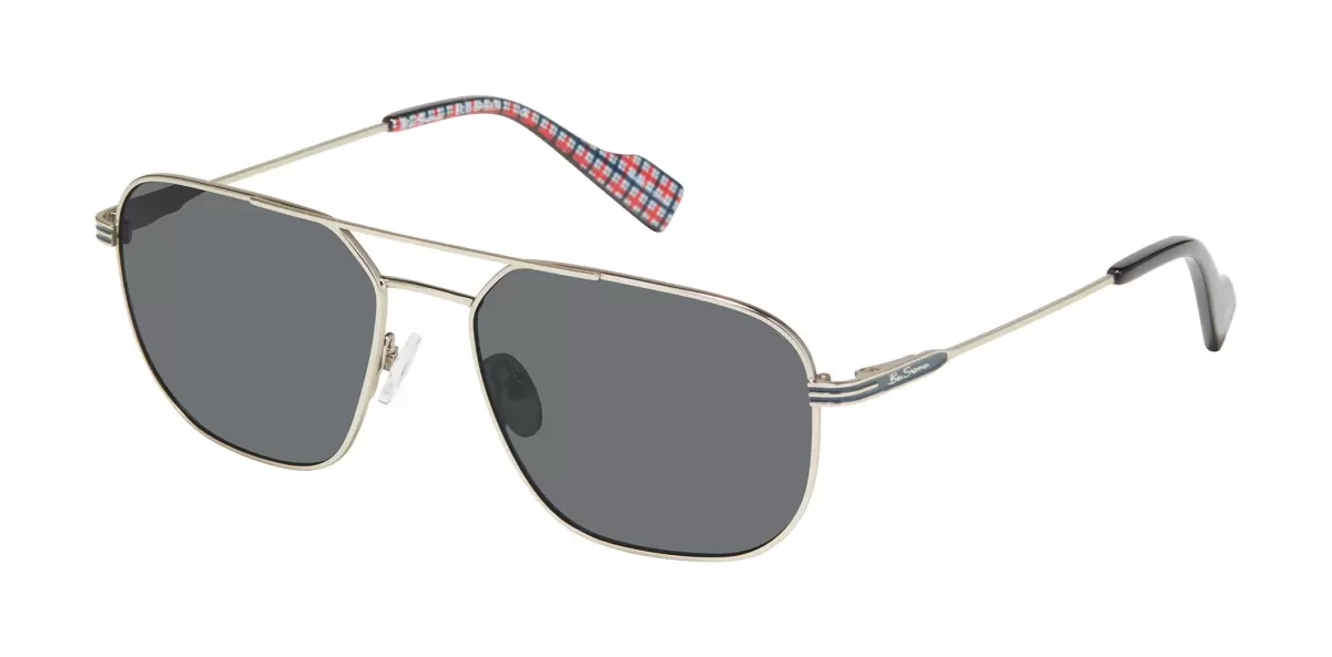 Men St. Johns Polarized Square Eco Sunglasses - Grey Grey Ben Sherman Sunglasses Maximize - 1