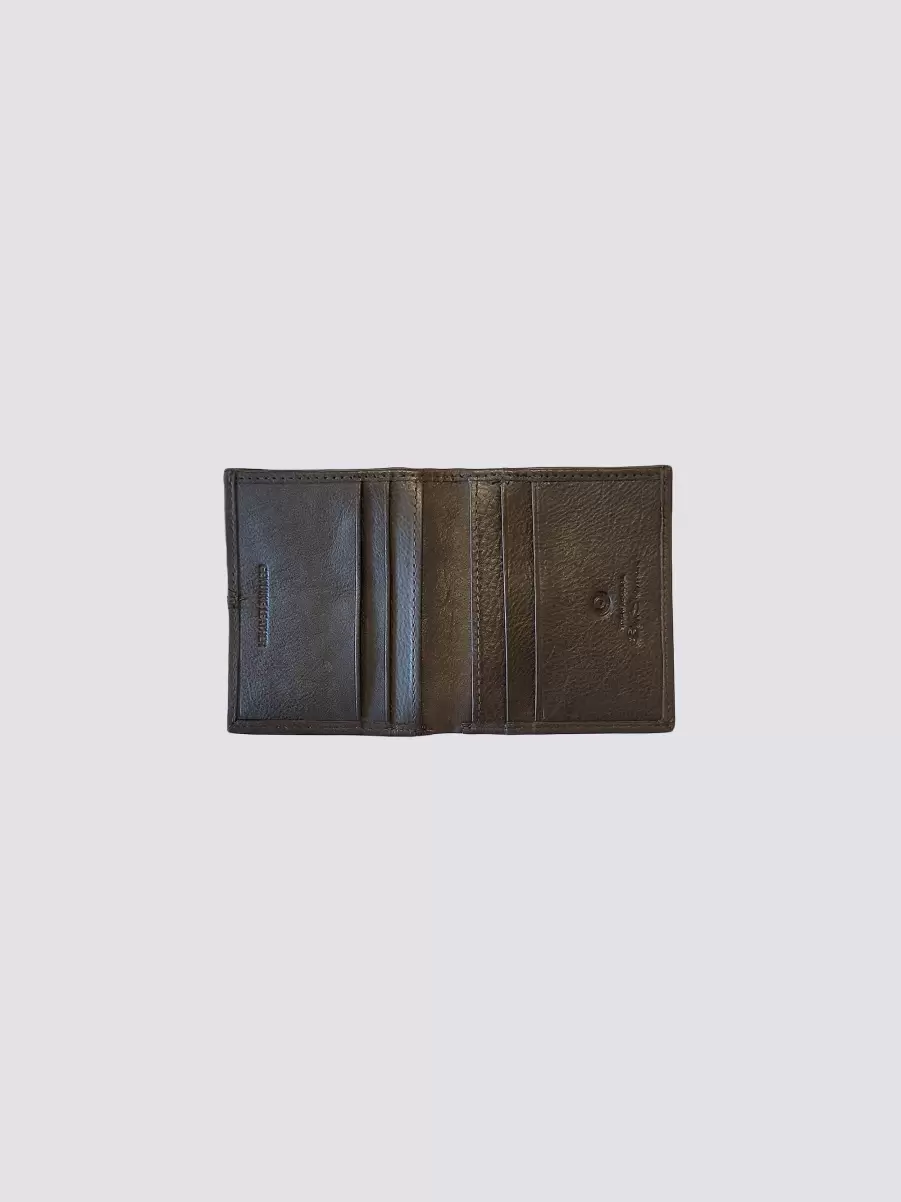 Wallets & Card Holders Coles Leather Micro Wallet - Brown Brown Men Streamlined Ben Sherman - 1