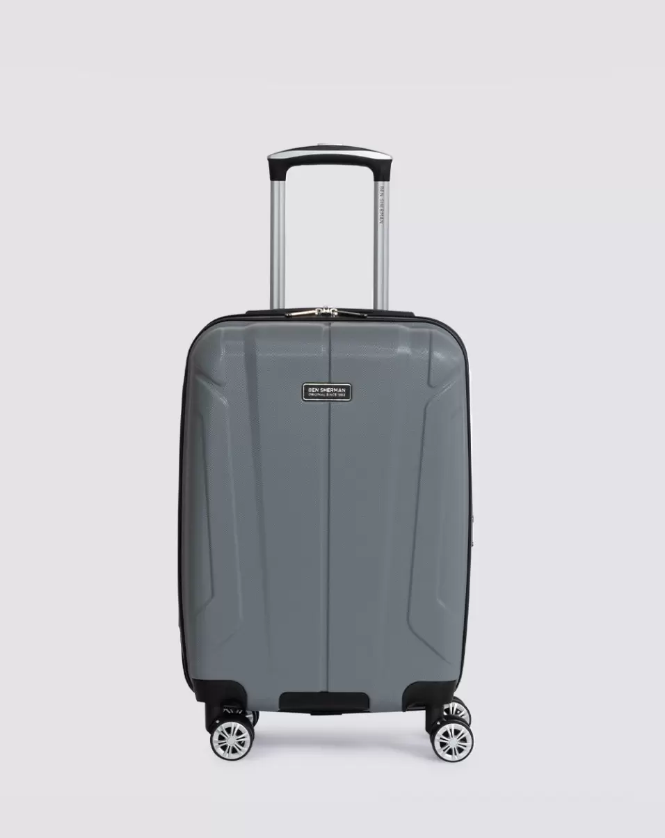 Graphite Derby 3-Piece Hardside Luggage Set - Graphite Ben Sherman New Men Bags & Luggage - 1