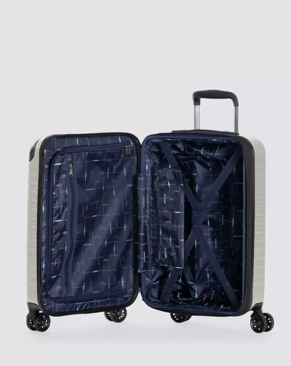 Men Intuitive Bags & Luggage Dover White Ben Sherman Sunderland 3-Piece Hardside Luggage Set - Dover White - 2
