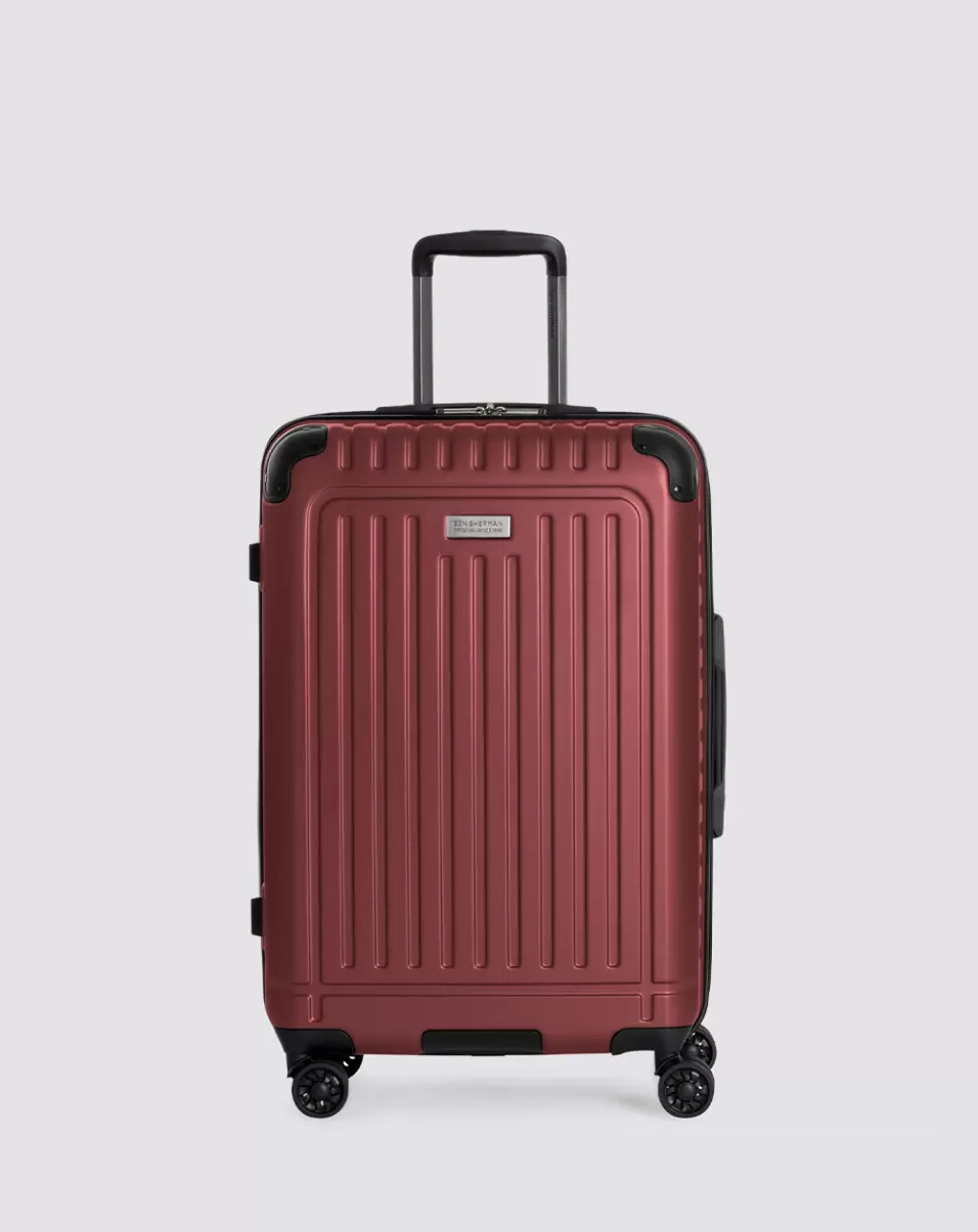 Reliable Ben Sherman Bags & Luggage Sunderland 3-Piece Hardside Luggage Set - British Red Men British Red - 3