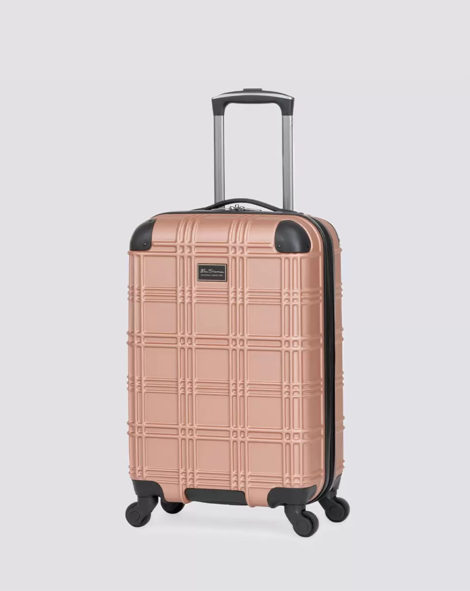 Ben Sherman Bags & Luggage Men Efficient Nottingham 2-Piece Hardside Luggage Set - Rose Gold Rose Gold - 2