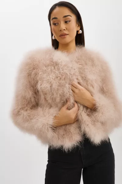 Deora | Feather Jacket Coats & Jackets Lamarque Doeskin Women Cheap