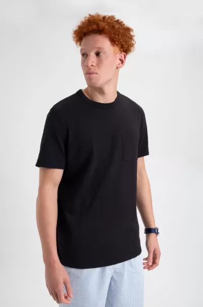 Garment Dye Beatnik Short-Sleeve T-Shirt - Washed Black Slashed T-Shirts & Graphic Tees Men Washed Black Ben Sherman