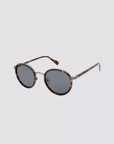 Brown Lowest Ever Sunglasses Manchester Polarized Round Eco Sunglasses - Brown Men Ben Sherman